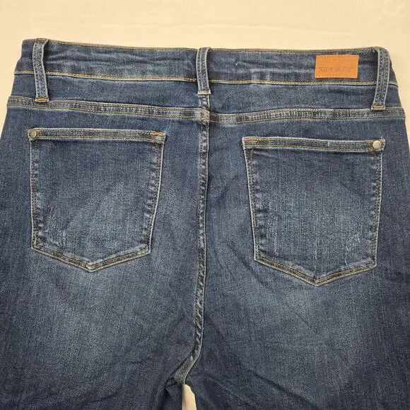 Judy Blue Women's 15/32 Slim Fit Bootcut JB88290-S Slit Hems 33 x 30 (34x29.5) - Picture 11 of 11